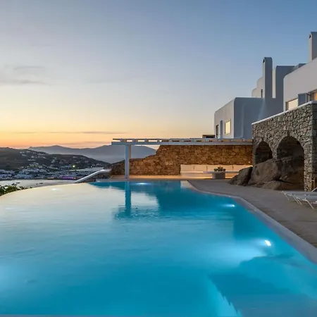 Gracefully Positioned In The Heart Of Agios Lazaros Ornos (Mykonos)